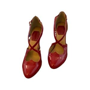 Beautiful Vintage Inspired Red Heels